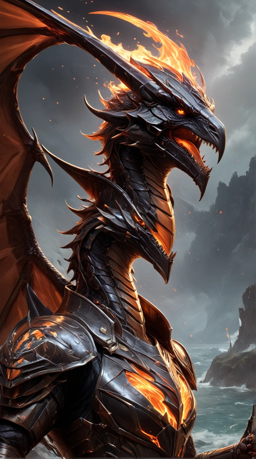 Realistic photos, RAW Photos, Bahamut, attacks viewer, Powerful movements, jump on prey, ((Dynamic jump)), Sharp Claws, Bahamut approaching from above, sudden approach, Bad-tempered, dynamic Shot from grand, flame magic,High resolution, masterpiece, Highest quality, Intricate details, Very detailed, Clear focus,texture, Delicate eyes, Professional, 4K,Shallow and deep, Kodak Vision Color, Exactly, Very detailed, photograph_\(Extremist\), photographpractical, practical, Post-processing, Maximum details, Roughness, Real Life, Extremist practical, Photorealism, photographgraphy, 8K Ultra HD, photographgraphy