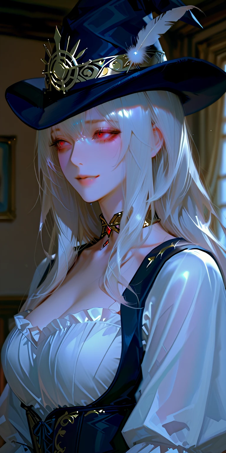 arafed femme pleinement , fille sexy aux yeux bleus, ultra realistic, Meticulously detailed, Portrait de Sophie Mudd, cheveux blonds et grands yeux, selfie d&#39;une jeune femme, Yeux de chambre, violette myers, sans maquillage, maquillage naturel, regarder directement la caméra, visage avec artgram, maquillage subtil, superbe photo de tout le corps à genoux sur le lit, dans la chambre, Medium to large bust