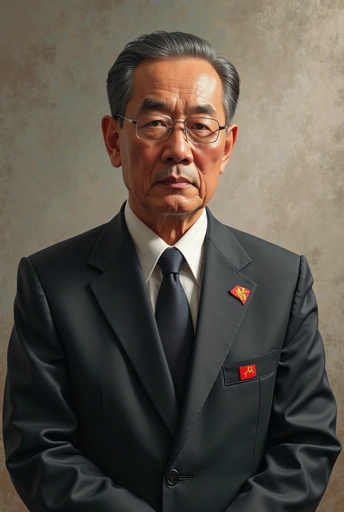 Cool Xi Jinping、Chinese flag on background