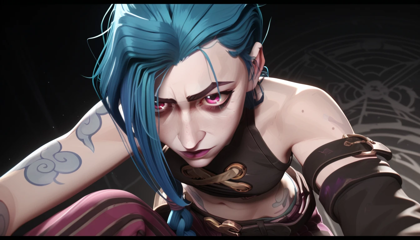l(Jinx(/League of Legends)/,(ultra HD quality details), ((cute, young))
