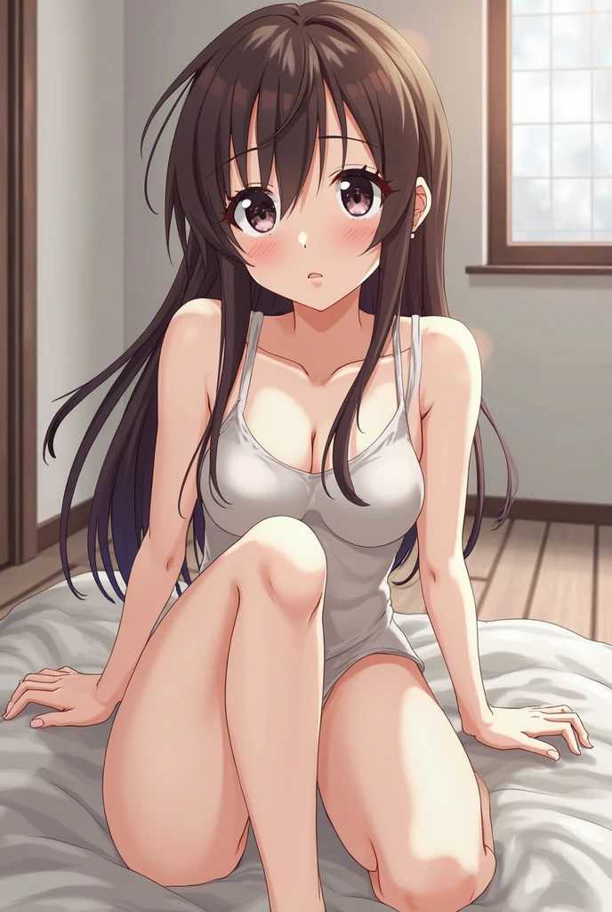 (((pixel perfect, Perfect in every detail)))、Hands to the audience、sex、insert、Proximity、close、hug each other、All nude、first person perspective、#1boy、#takagisan.#Takagi-san、#1boy、#masterpiece、#highest quality、8k、#1boy、#masterpiece、#highest quality、8k、#first person perspective、#Viewer's perspective、lie down on the bed、straddle、smile、M-shaped spread legs、spread your legs、stick out your butt、#night、#The curtains are closed、#dark、#薄dark照明、#Completely naked、Touching pussy with fingers、Lower body naked、white semen、