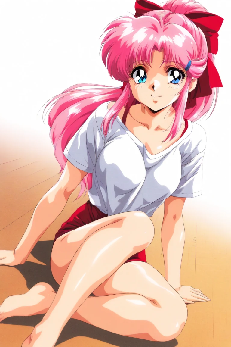 score_9, score_8_superior, score_7_superior, sauce_anime,
akinaorifushi, the Orifushis, Long Hair, Pink Hair, blue eyes, hair Braiding, Braiding, hair bow, bow, Mature Woman,
skirt, , Seraphim, Red Sailor Collar, red skirt, White shirt, Short sleeve,
indoor, classroom,
View your viewers, Dutch Angle, Cowboy Shot,Highest quality, masterpiece, High resolution,8k wallpaper,whole bodyイラスト,whole body,one-piece swimsuit,Swimsuit,One piece swimsuit,High leg,背景classroom,Embarrassed face,Watching the audience,blush,smile,Smiling,制服の下にSwimsuit,制服の下にOne piece swimsuit,School swimsuit under uniform,Swimsuit under uniform,swimsuit under clothes,skirtリフト,制服の下にSwimsuitを着込んでいる,制服の下にOne piece swimsuitを着込んでいる,Perfect description,anime風,anime絵,