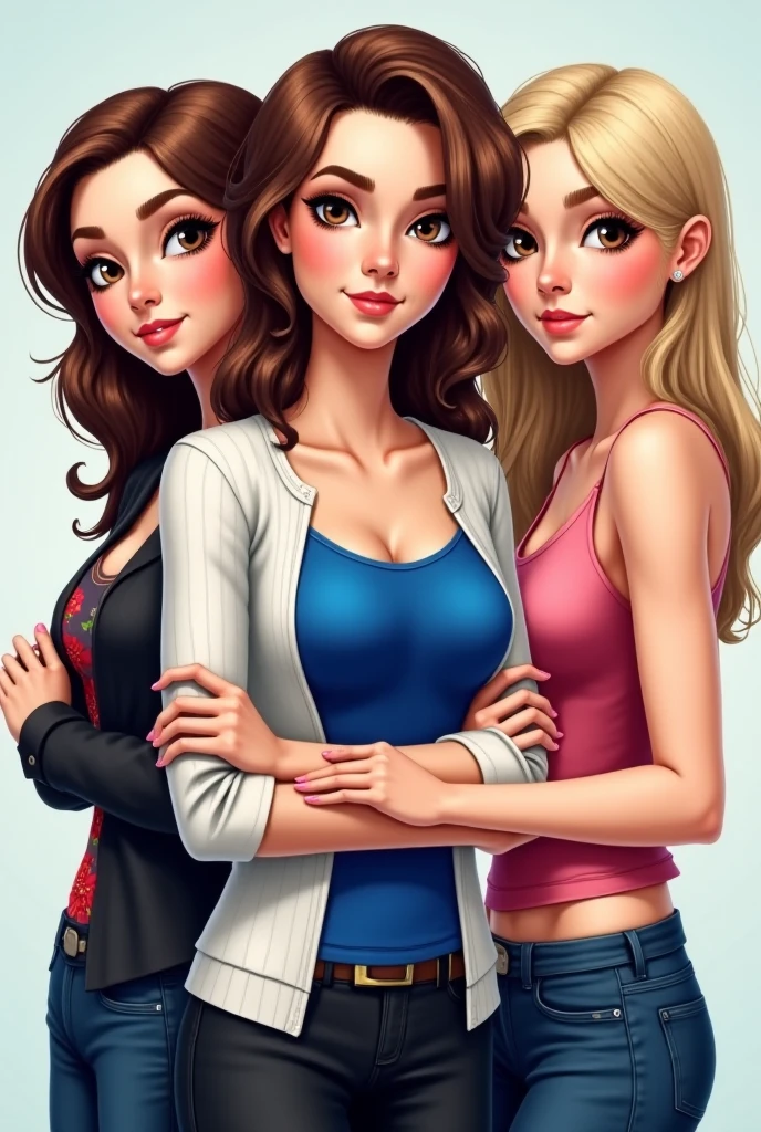 show what these women looked like five years ago