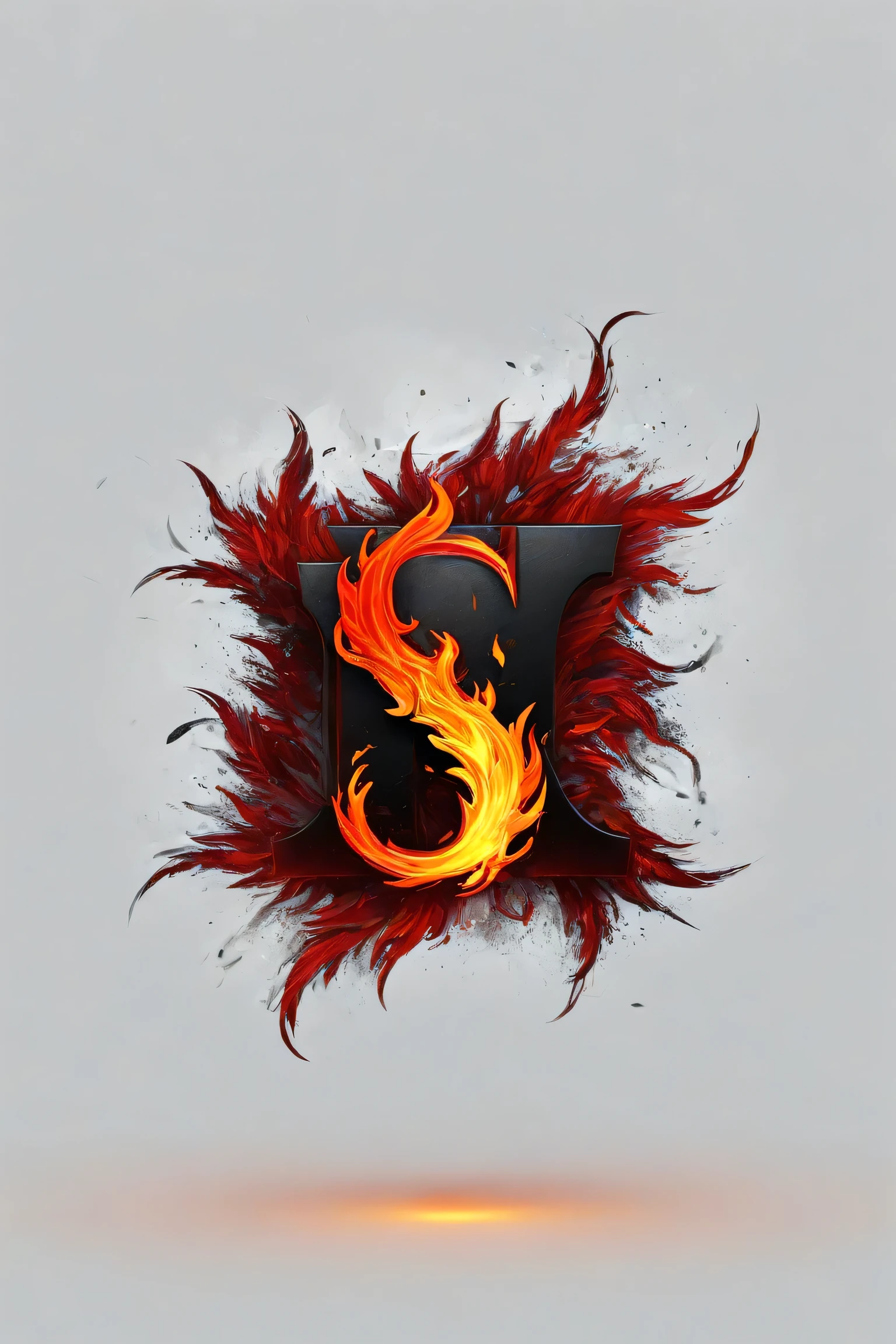 Senoz name fire logo genrate cinematic realistic Red fire colour