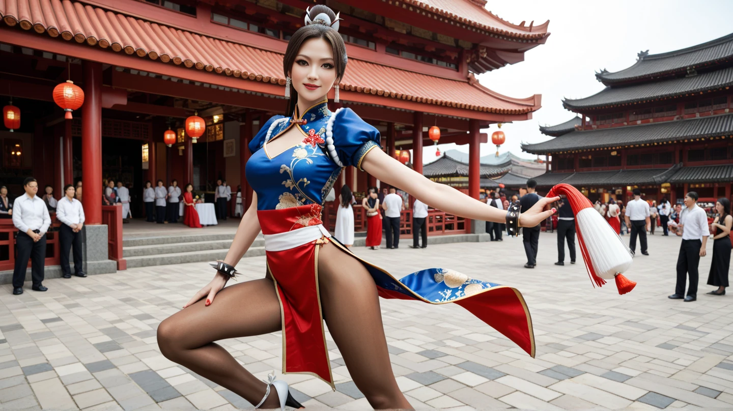 (((long Traditional Chinese costumes outfit comes off))),(((view full body))),(((glamorous body shape))),(((bare inner thigh)))、(((show side breast))),(((detached sleeves))),(((over-kneehighs))),ulzzang-6500-v1.1, (Raw photo:1.2), (Photorealsitic:1.4), a beautiful detailed girl, extremely detailed eye and face, beautiful detailed eyes, ultra-detailed, High resolution, top-quality, masterpiece, ighly detailed, 8k wallpaper, magnifica, finely detail, top-quality, Light on the face,电影灯光,1girl in,(Forbidden City during the Ming Dynasty),Beautiful eyes,a smile,Opening Mouth
、Show panties、Bite into your panties