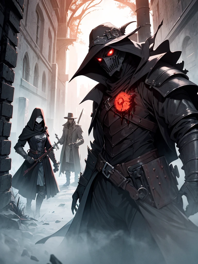 a woman in a black robe and red cape is standing with her hands out, female occultist, dark robed witch, dark sorceress fullbody pose, wearing cultist red robe, evil sorceress witch, evil sorceress, wearing black sith robes, wearing dark robe, dark sorceress full view, ww 1 sith sorcerer, dark background