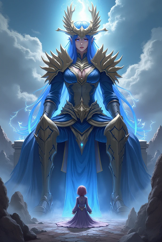 beautiful sexy african american Ice queen sitting on Throne, blue eyes, winter weather, anamorphic, video art, vibrant colors, dynamic lighting, ultra high detail, dramatic lighting, movie poster, asymmetric composition, ultra detailed, full HD, unreal engine, artstation, photorealistic, highly detailed league of legends art style, masterpiece, highest quality, ice palace