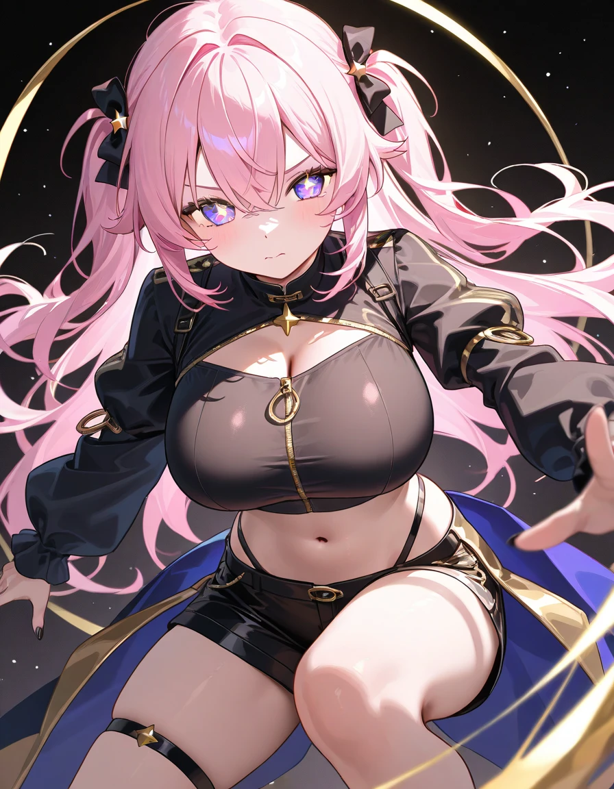 fantasy, 1 , cottage, human, big tits, navel, ,(masterpiece, best quality), sidelightning, ,beautiful detailed eyes, slave chain, slave collar, lying on bed, slave clothing, eyes rolling, tongue sticking out, with tongue, crazy, open mouth, screaming, ahegao, heavy breathing, blush, sweat, slave clothing, multicolored hair, long hair