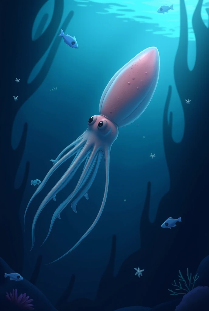 (In the water), octopus, (colorful coral reef ,In the water, Coral, Crystal clear water, ,sun rays ,Detailed marine plants, Life, Vibrant colors, Quiet atmosphere, Calm, swaying seaweed ,Alien species, A dazzling array of colors) , (Highest quality,High resolution:1.2), (In the water photography), (Vibrant),  (Soft and diffuse lighting)