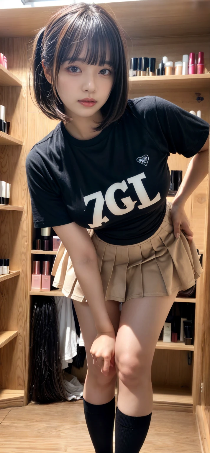 masterpiece, best quality, ultra-detailed, illustration, colorful, falt color, depth of field, lens flare,

1girl, anime, sitting, black hair, looking at viewer,school, classroom, pleated miniskirt , , serafuku, black pantyhose, detailed skin texture, detailed cloth texture, beautiful detailed face,
