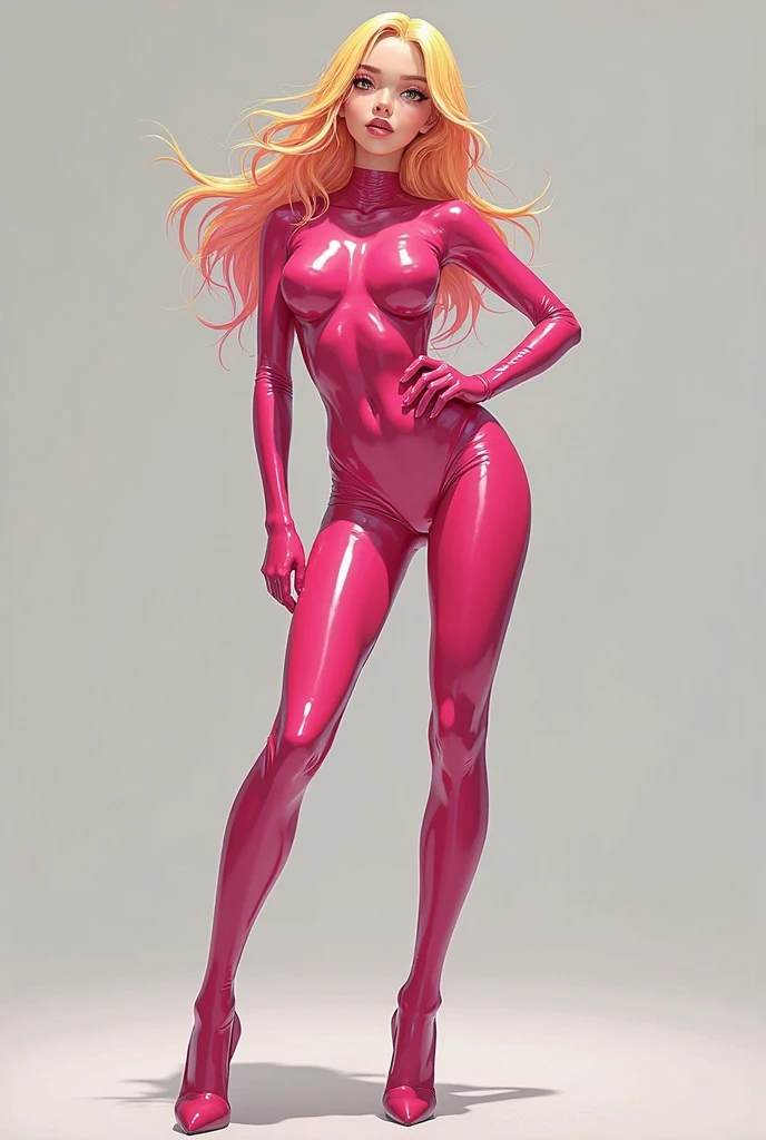 nsfw, ((full body)), (full body in view, full body visible, body forward facing, full body shot: 1.9, full body view:1.9, wide angle:1.2, zoom out, forward facing view), 8K raw photo, Best quality, masterpiece, ultra high res, looking at viewer, ((A 10 year old girl, Beatrix Anerhauser (Zom 100))), long wavy blonde hair, twin tails, natural skin texture, Big Eyes:1.8, Exquisite Eyes:1.5, Glowing Ice Blue Eyes:1.8, almond-shaped eyes, eye-shadow:1.5, intensify in many eyelashes, blonde eyelashes, perfectly arched eyebrows, many eyelashes, and face details, rouge cheeks, small nose, cute nose, button nose, full lips, parted lips, smile expression:1.7, perfect teeth, red lipstick:1.2, small nose, cute nose, button nose, beautiful legs, tall female, skinny, long_legs:1.7, slim_legs:1.8, thin_thighs:1.8, thigh_gap:1.8, ((tiny waist:1.8, small hips:1.8, small ass:1.8)), supermodel, gymnast body, small breasts, shaved pubic area, bald pussy, flat grey background, naked, black silk stockings, black high heels, perfect feet, ((sexy standing pose:1.7, legs spread)), ((full body)), (full body in view, full body visible, body forward facing, full body shot:1.9, full body view:1.9, wide angle:1.0, zoom out, forward facing view, long slender legs in frame, beautiful face in frame, naked, nude), (nsfw, nude, uncensored), ((full body, completely nude, full body in frame)), a young woman in a bikini posing for a picture in a studio, photo of slim girl model, bikini model, 10 year old female model, model with attractive body, feminine slim figure, full body shot, sexy girl, photo of slim girl, sultry body with sexy abs, gorgeous fitness model, beautiful fashion model body, attractive body, full body shot