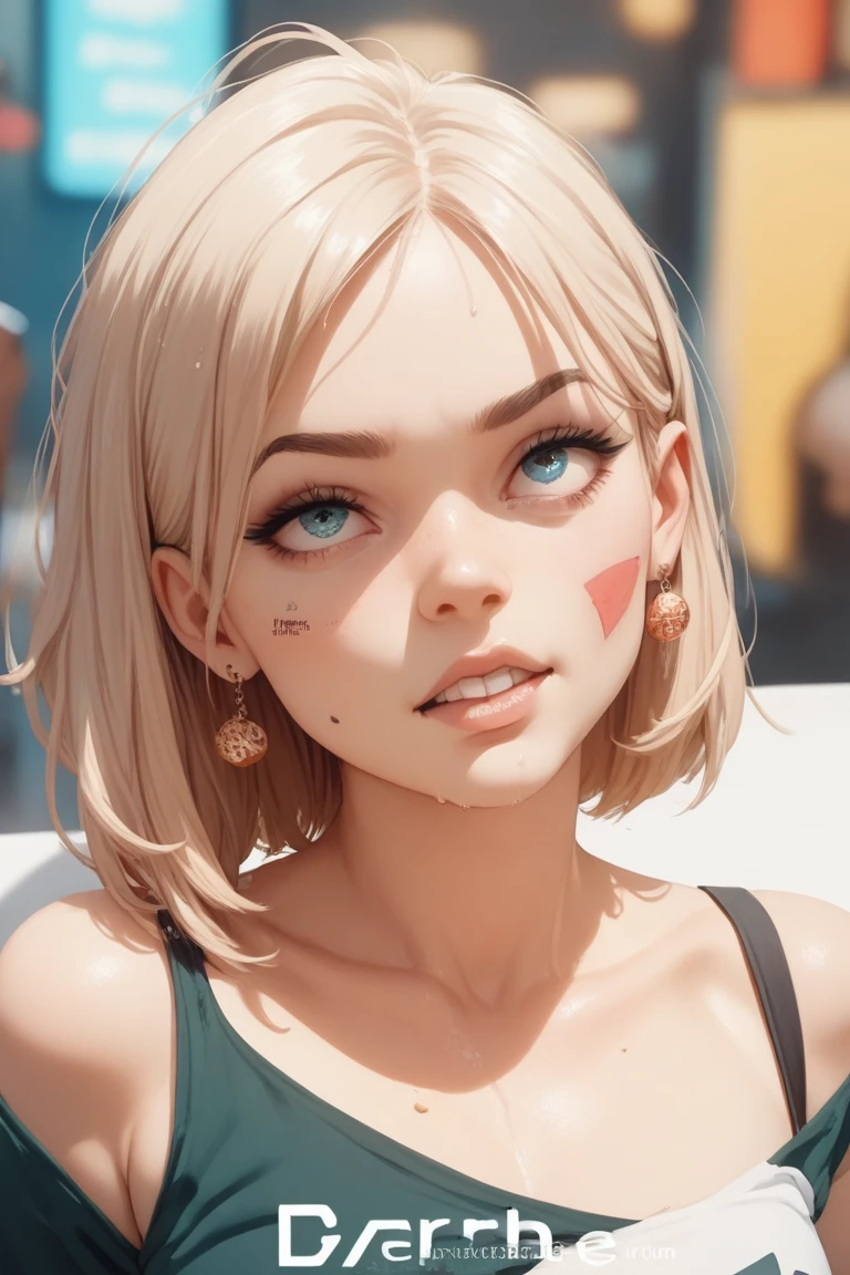 short hair, Short hair with bangs, Woman with pretty face,Cute little face, French Bob, White skin, Short brown hair and big eyes, Full body portrait shot 8k, Beautiful light、Big eyes, Beautiful woman, Young woman with bob cut, Full Shot,Best image quality, Completely naked