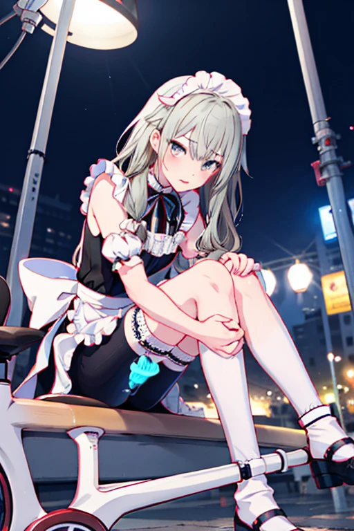 Two Women、Lesbian Kiss（1st person（Slim and classically made、Woman wearing glasses、Show your underwear、smile、Sheer lace underwear、Transparent maid clothes、Ade(dude)）、Second Person（Japanese、Woman wearing glasses、Neon（nod)、Childish、Small breastini skirt））