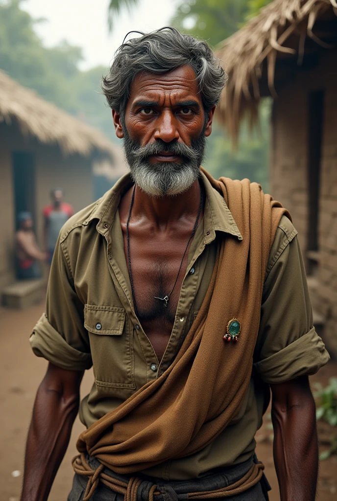 Six abs indian farmer