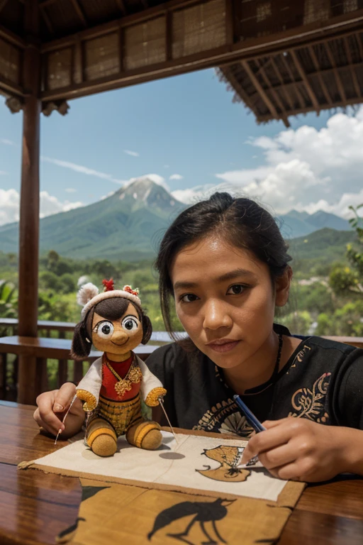 there is a young girl that is looking at the camera, her face is coated in a whitish, markings on her face, her face is covered with mud, a plaster on her cheek, mud on face, her face is coated in a white, south east asian with round face, inspired by Nam Gye-u, photo of the girl, wearing wooden mask