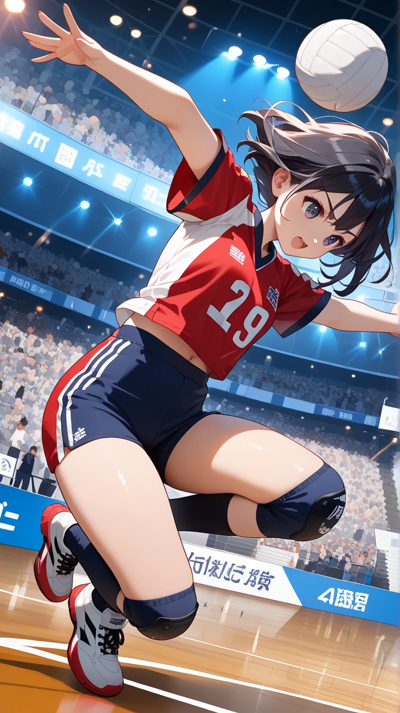 beautiful volleyball player