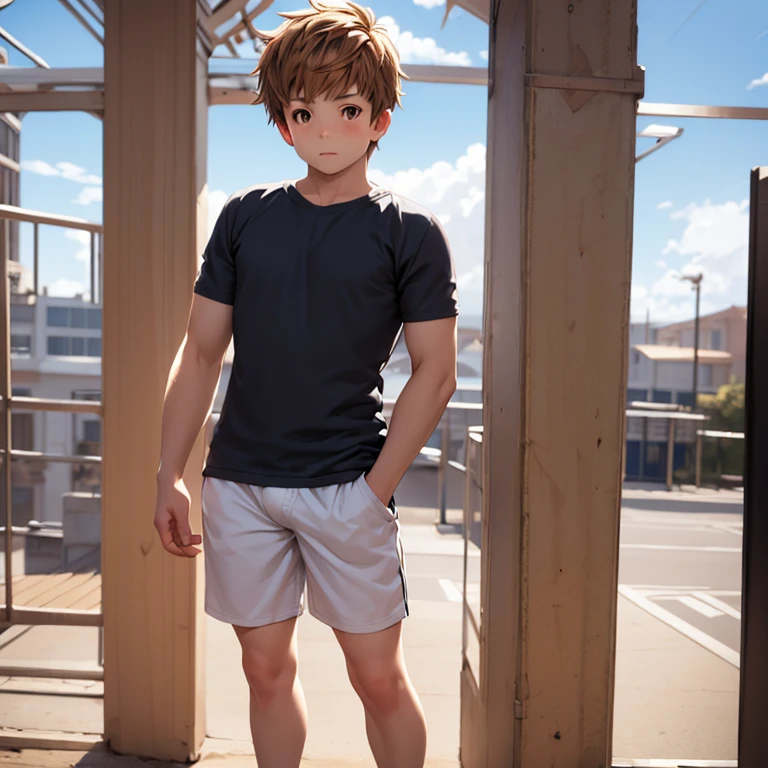 16age、male、Tank top、