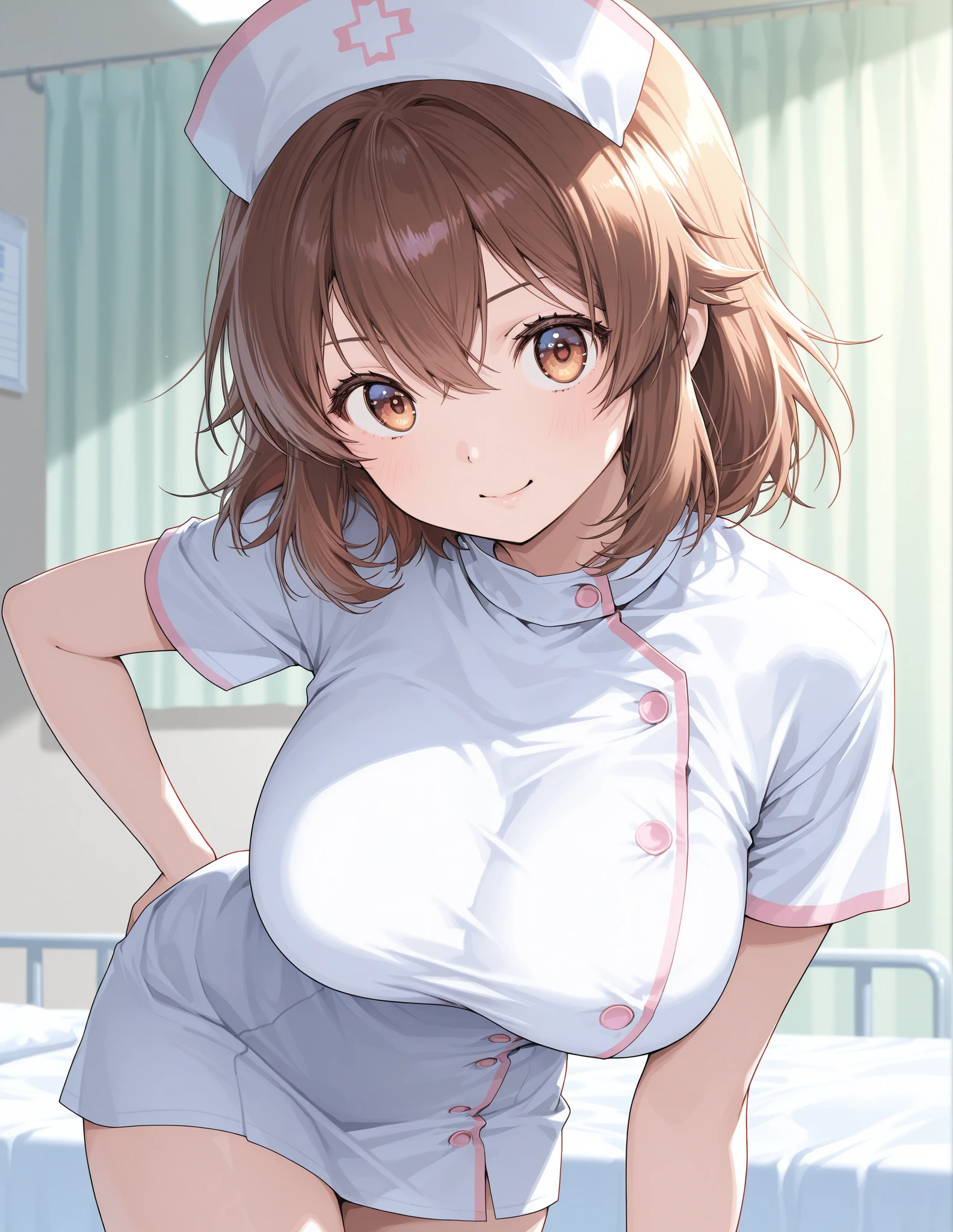 Best Quality, Masterpiece, Hi-Nothing, A girl, cheongsam, hats, collar, jewelry, beautiful face, upon_body, Tyndall effect, photorealistic, dark studio, edge lighting, Two tone lighting, (High definition skin: 1.2), 8k hd, DSLR, soft lighting, high quality, volumetric lighting, sincere, Photography, high resolution, 4k, 8k, bokeh, ochako uraraka very big breast