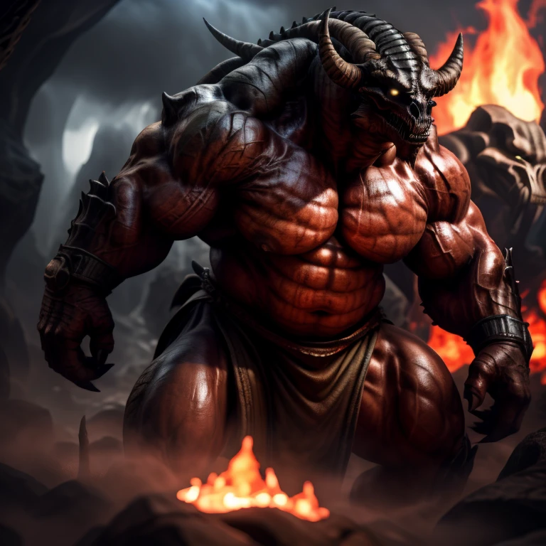 (8k realistic), (Hdr), (high resolution), masterpiece, best art of all, skull, skull on fire, man with skull head on fire, (leather coat:1.3, leather gloves, spike choker), ghostrider, skeleton head, skull head, skull mask, monster, demon, skeleton head covering human head, thick, musclechub, chubby, big, burly, fat, hairy body, chest hair, sitting on leather stool, legs spread, hard bulge, hard penis, grabbing bulge, horny, aroused, outdoors, desert, abandoned wooden shack, sunset, red lighting, scary, perfect anatomy, close up, low angle, bare feet