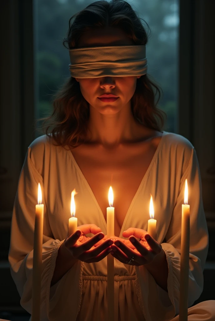 Photo of a slender woman wearing a large t-shirt, surrounded by a warm ambiance created by candles.
(molestation:1.6), multiple hands, multiple boys, (cleavage:1.2)
<lora:multiple_hands_v0.5:1>