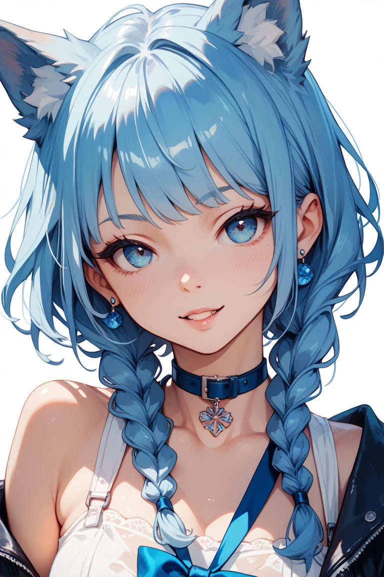 Adult woman, dark turquoise hair in a bun, Cat's ears, turquoise eyes, Rich dress, Masterpiece, hiquality