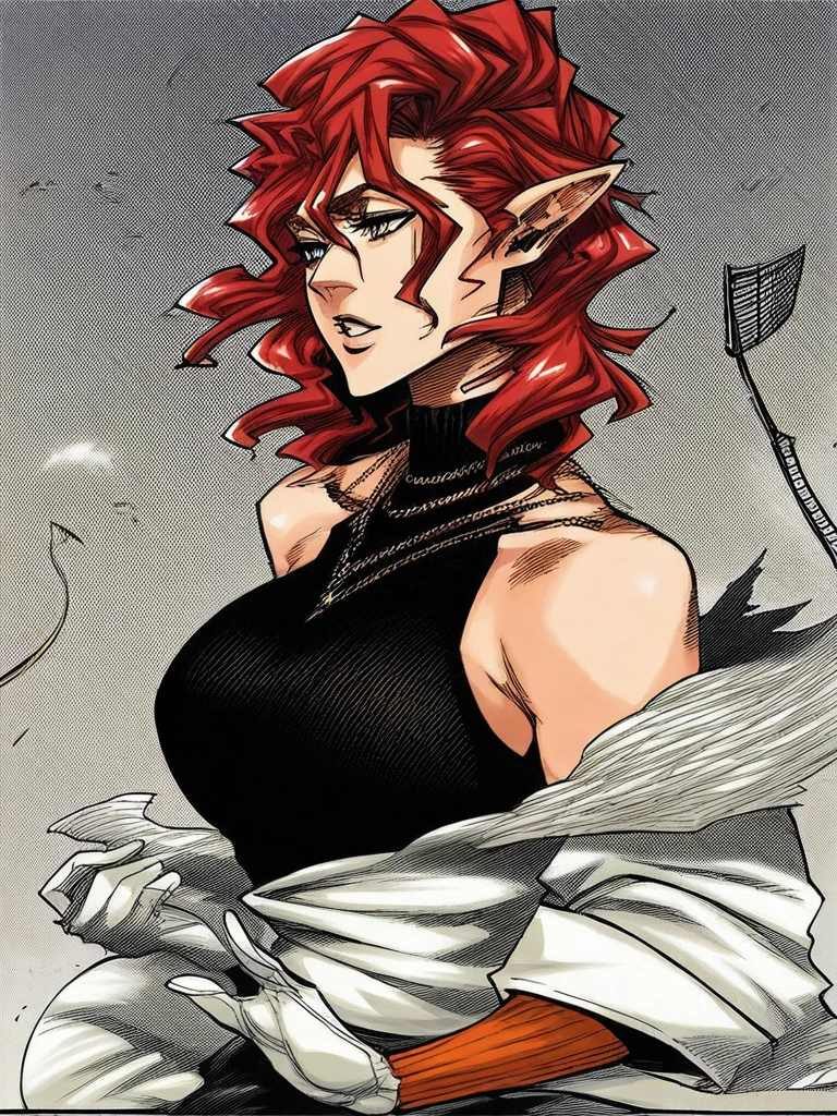 ((masterpiece), best quality, high quality, professional quality, highly detailed, highres, perfect lighting, natural lighting), line art, simple coloring page, sinister, Practitioner of dark rituals and spells, Dark Skin, Redhead with half-up half-down style and loose curls, green cream lipstick, A misty graveyard with an open grave and an overturned tombstone, chimera, sphinx,Generate an exceptional, best quality illustration, Spirit of the river, with flowing water cascading around her, Diva, Tall, Thin, Oval Face, Dark Skin, Gray Hair, red Eyes, Narrow Nose, Pouty Lips, Receding Chin, Shoulder-Length Hair, Curly Hair, Fancy Updo, round breasts, Stud earrings, violet stain lipstick, Neo-Conceptualism, graceful, Water,Bubbling up, tankini, Sensation, Short, Toned, Triangular Face, Dark Skin, Dark Brown Hair, Brown Eyes with Green Flecks, Short Nose, Thin Lips, Receding Chin, Shoulder-Length Hair, Wavy Hair, Long Curly Hair, asymmetrical breasts, Clip-on earrings, rust velvet lipstick, Drenched with sparkling droplets, Droplets on grass blades near water