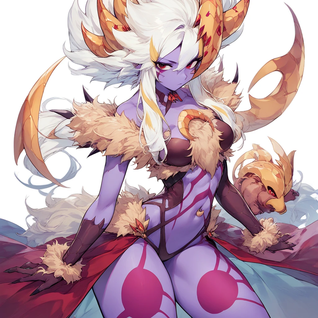 Japanese special effects, cute mermaid Bewitching monster, female type, sexy monster, cute smile face,