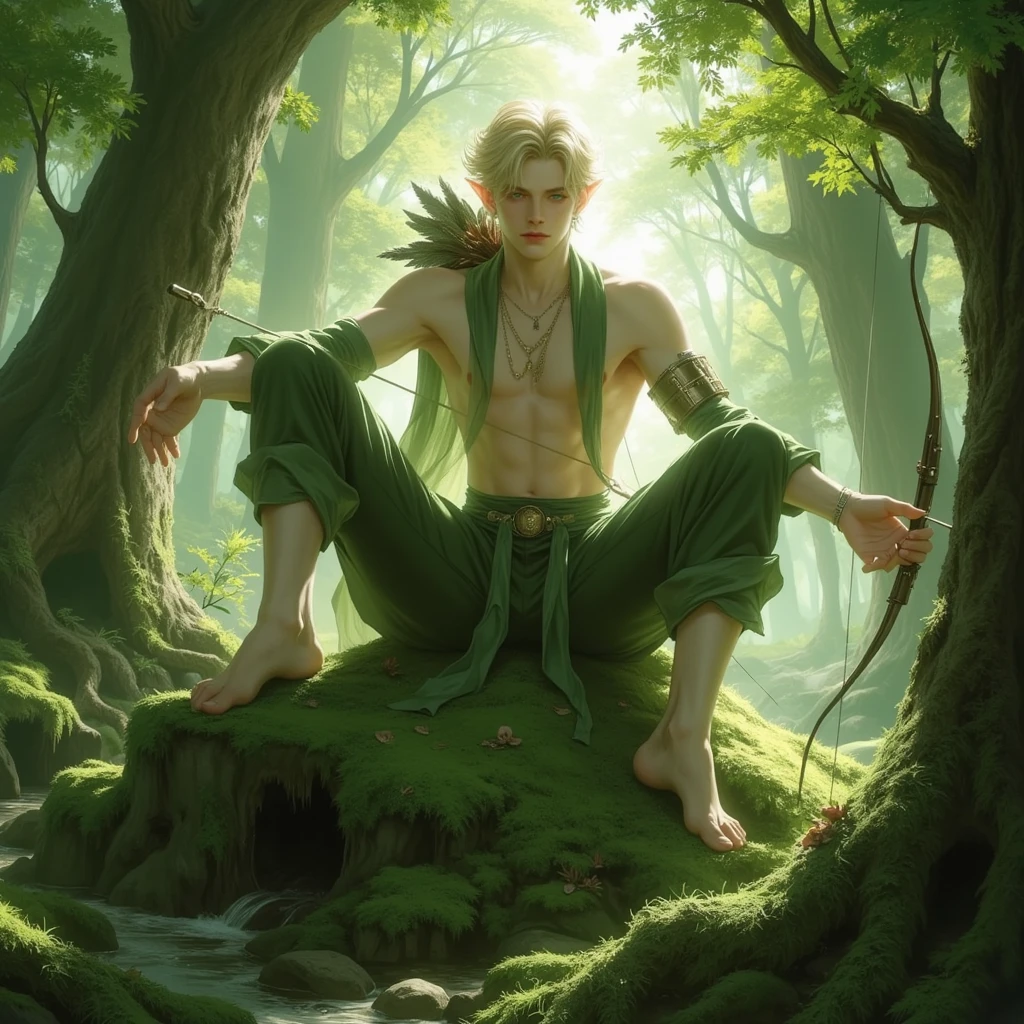 <lora:DruidMagicAI-000010:0.5> <lora:joohoney:0.7>
(Absurdres, masterpiece, best quality, high resolution, 8k, wide angle)
man, joohoney48v1, jooheon face, muscular, male, kind demeanor, portrait, half-body, complex DruidMagicAI background, garden, mushroom druid, sitting, Light Pink clothing, nature, swirling magical energy in the air, druidic, mysterious dark night, blue magical lights, ethereal atmosphere, pink and green color theme
(intricate details, hyperdetailed:1.2), Depth of field, VFX