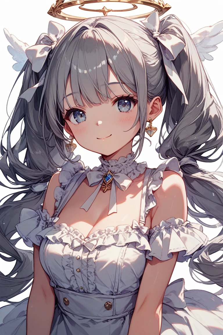 A cute and beautiful girl in a sheep costume with a heart-shaped choker, in a beautiful flower field
