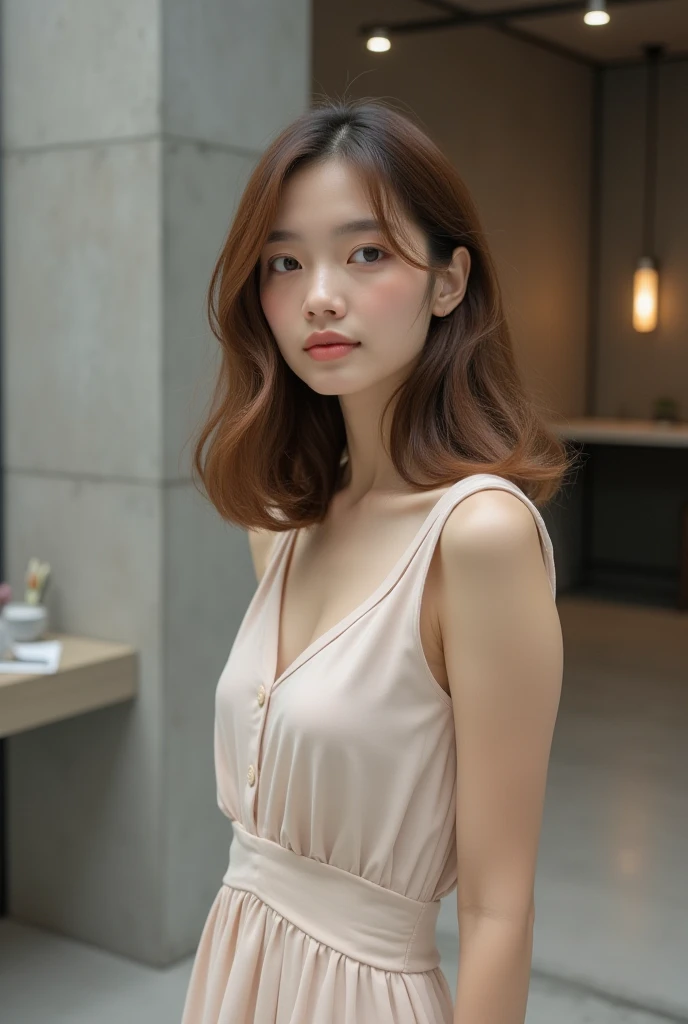 1 Girl, Gorgeous Clothing,In a container, Cocktail Glass, whole body,