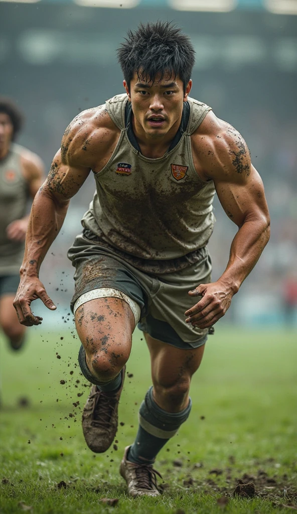 A Football player full body tattoo from thailand and be Gaot