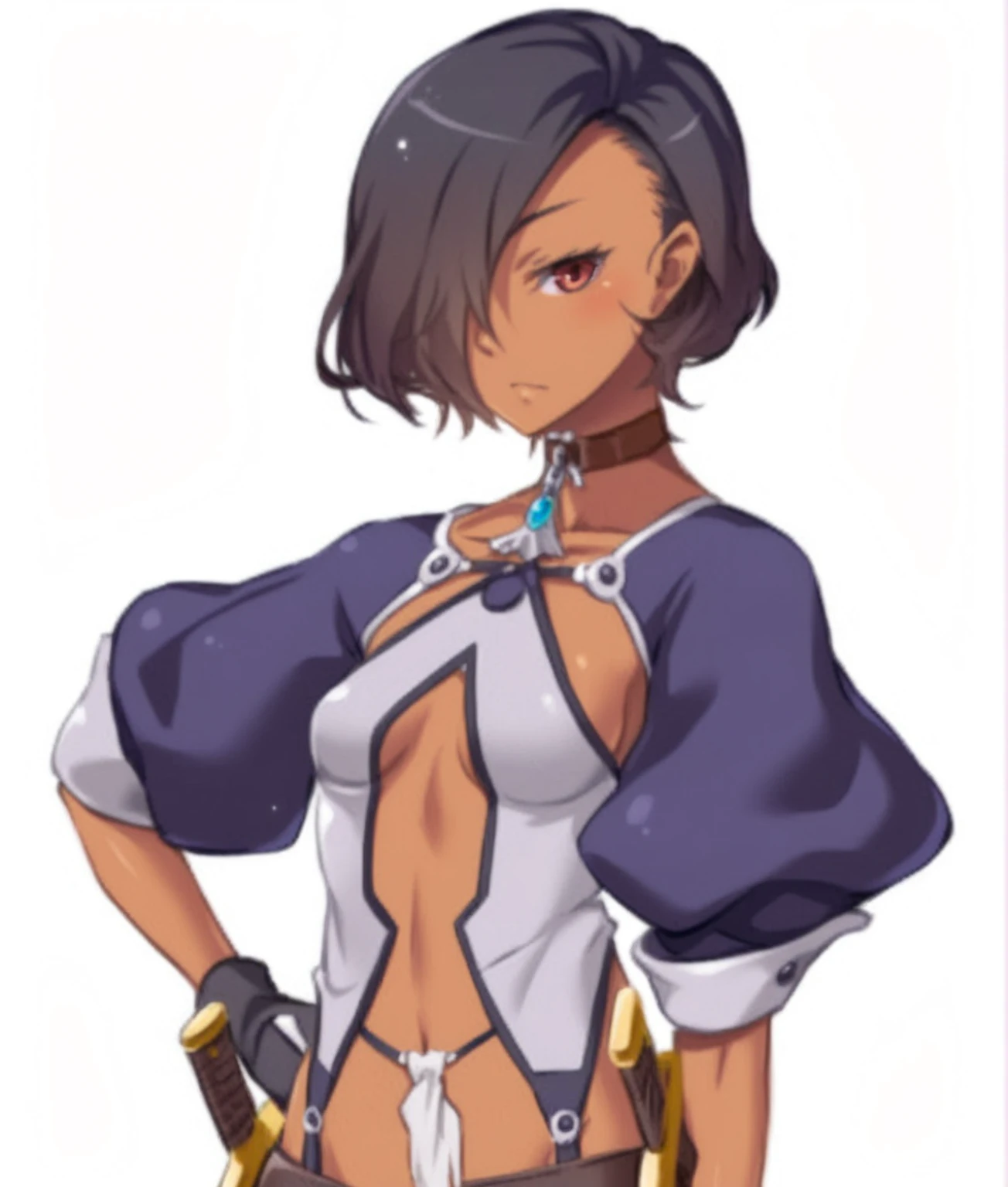 One woman、adult、sexy、Very large breasts、Expressionless、sexy、See-through clothing
