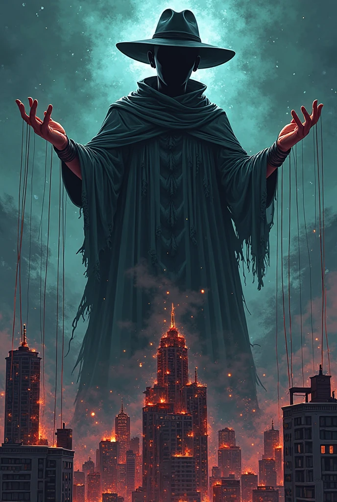“Vector art design for a sticker featuring a menacing Reaper standing atop a skyscraper. The Reaper, clad in flowing Taoist robes, wields a cross symbolizing the dark lord and the King of Angmar’s power. His stance is self-assured, exuding a touch of death, as he cultivates immortal energy from the abyss. The Reaper’s skeletal form is infused with dark, mystical energy, with bone-like structures subtly visible through the robes.
The background is dominated by blood flowing like rivers, contrasting sharply with the dark, eerie atmosphere. Fairy wind swirls around the Reaper, adding an ethereal, otherworldly quality to the scene. The skyscraper looms ominously in the background, emphasizing the Reaper’s dominance over the urban landscape. The design should be detailed and dramatic, with a focus on creating a dark, gothic aesthetic that captures the essence of immortality, power, and the supernatural. The overall look should be perfect for a striking and impactful sticker.”