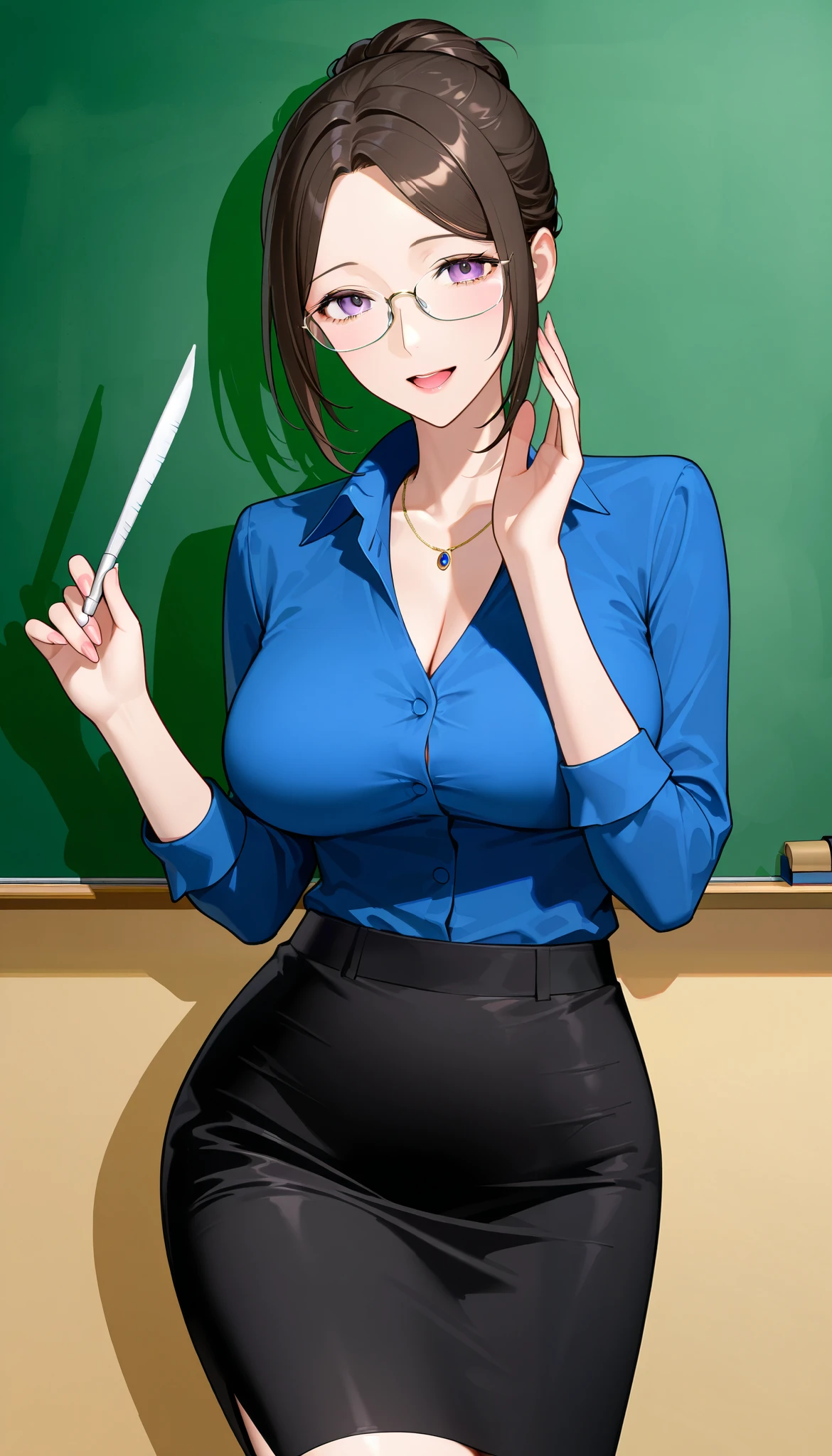 rape、(female teacher with small :1.5)、mature women、 orgasm、wearing glasses、