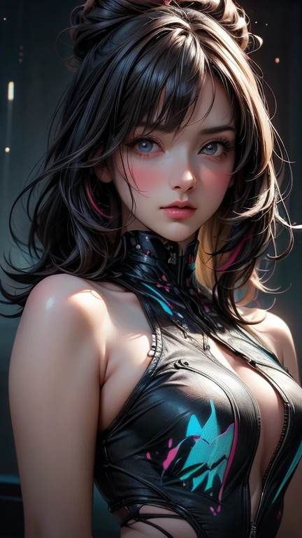 ((highest quality)), ((masterpiece)), (detailed:1.4), 。.。.。.3D, beautiful cyberpunk woman image,nffsw(high dynamic range),ray tracing,NVIDIA RTX,super resolution,unreal 5,Scattered beneath the surface,PBR texturing,post processing,anisotropic filtering,Depth of bounds written,maximum clarity and sharpness,multilayer texture,Albedo and specular maps,surface shading,Accurate simulation of light-matter interactions,perfect proportions,octane rendering,two-tone lighting,wide aperture,Low ISO、White balance、Rule of thirds、8K students、((Holding a sword in your hand))