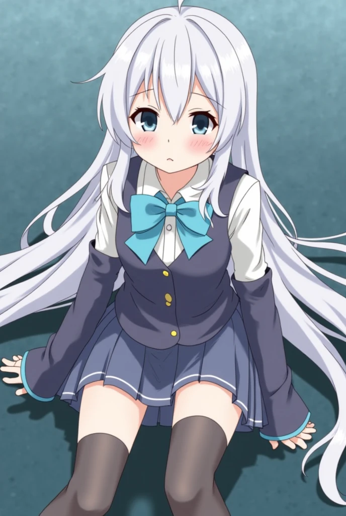 Score_9, Score_8_up, Score_7_up, Score_6_up, Score_5_up, Score_4_up, source_anime, 1girl, nsfw, maid, Kafu Chino, squatting, chibi