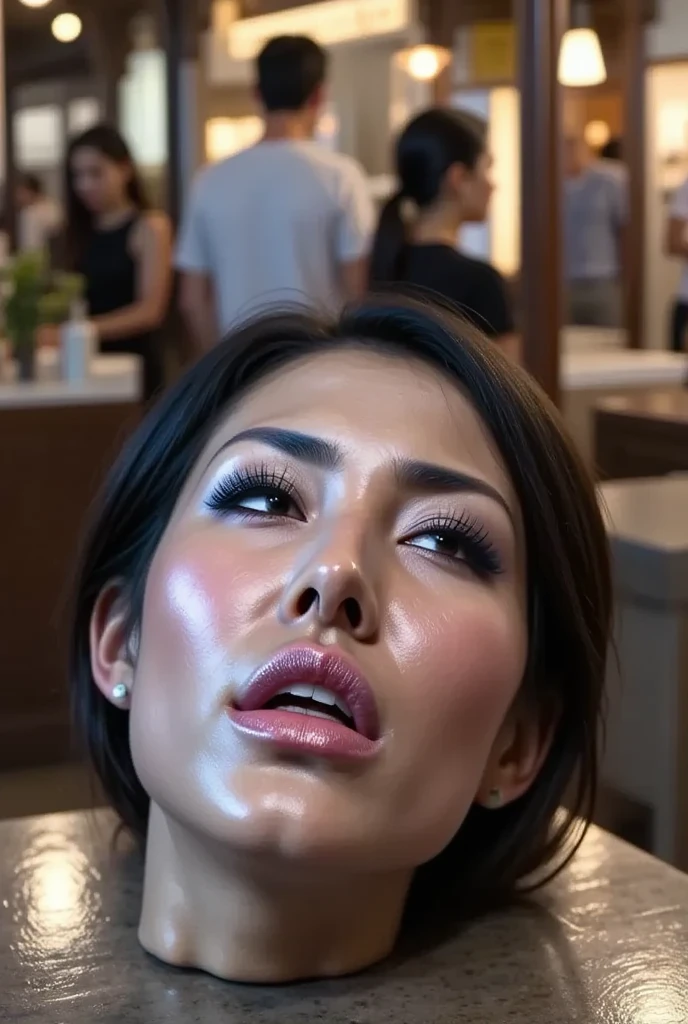 (8k, Highest quality, masterpiece:1.2), Very detailed, Blowjob, woman, Age 35, Flesh, Elf, woman, looking at the camera, Beautiful Face, Closed eyes, Mouth slightly open, Elegant face, light makeup, elegant, Extremely fine detail, Huge chest, Accentuated cleavage, Exposing cleavage, Erect nipples, glamorous, Beautiful Skin, Bold and sexy pose, Crotch exposed, Detailed genitalia, naked, night, Bedroom, Blur the background