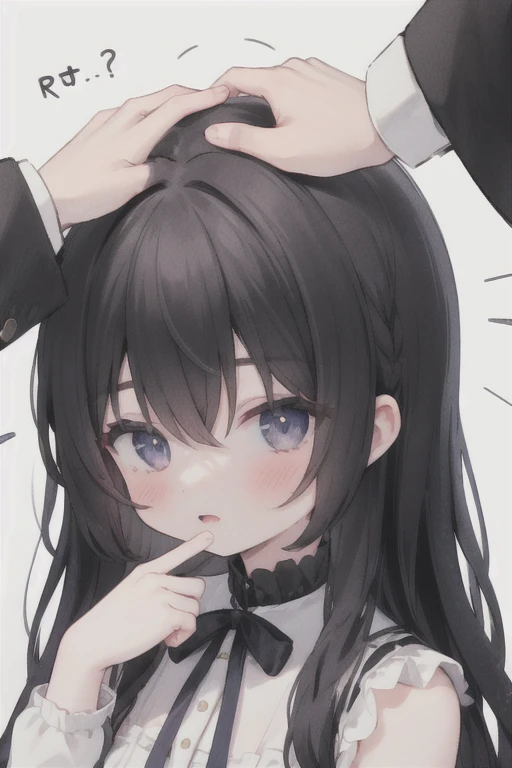 Masterpiece、Cinematic、Highest quality、Super detailed、Detailed clothing、Clear Face、Detailed face、Detailed skin、1人のgirl、6 years old、girl、、Torn clothes、、Worn clothes、Embarrassing、blush、Looking down、Loose wearing、despair、fear、A dark room、Blackout