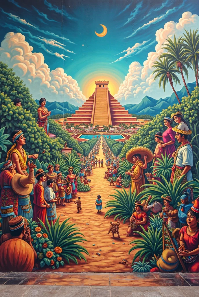 Engineering Camp Poster Theme:tribe Egyptian tribe, Native Americans In the picture, the word “KONCHOBKON 9” is written prominently in an ancient font.
