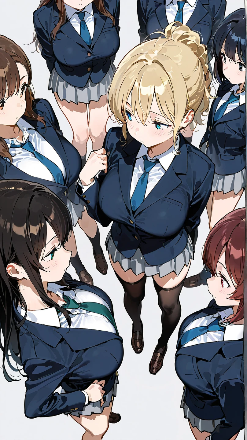 (masterpiece:1.4), (Highest quality:1.3), (high resolution:1.2), Perfect Anatomy, Well-formed face,Accurate depiction,Precise depiction,Beautiful depiction,(Rui々Shishi Body:1.1), (Healthy Body:1.1),(Shiny Hair:1.2), Well-formed face, Glassesをかけた, Glasses, Face, Lewd smile, Large Breasts,Big Breasts, Big Tits, Shaking breasts, Bouncing Breasts, 激しくShaking breasts, 激しくBouncing Breasts, Tight waist,Well-balanced body, Flexible fingers, Three Girls, Multiple Girls, Three Princesses, Girls standing next to each other, The girls standing next to me, Harem, Full body portrait, ,Short,Transistor Grammar, Big Breasts, Wide forehead, Long Hair, Hanging eyes, female soldier, Princess, PRİNCESS, Princess, military jacket, military dress, zipper dress, Military style dress, Long dress, Long skirt, Pantiesが見えるスカート, 後ろだけLong skirt, fishtail skirt, garter belt, stockings, Neck ribbon, armyboots, Focus on women, Composition seen from the front, Watching the audience, indoor, warship, bridge, Sci-fi spaceship, 近未来的なindoor, Large private room, Sci-fi style bed, 明るいindoor, Are standing, Standing with your legs apart, standing, Arms crossed, Her breasts are resting on her folded arms,Clothes stuck with sweat, Erect nipples covered with clothes, Spread your legs, 脚を開いてAre standing, Flip-up skirt, Pantiesが見える, Hands-free, Panties, Pantiesをずらす, pants aside, I can see the pussy, vaginal mastur bation , sex toy, Put a vibrator in your pussy, Putting a dildo in pussy, Attach a vibrator to the clitoris, Vibrating rotor,I'm cumming from masturbation, Cumming during mastur bation, A body trembling with ecstasy, orgasm, 愛液で濡れたPanties, (girl trembling with sexual climax:1.3), Estrus female, Pant voice, Whoops, Big and open, Loud, nsfw
