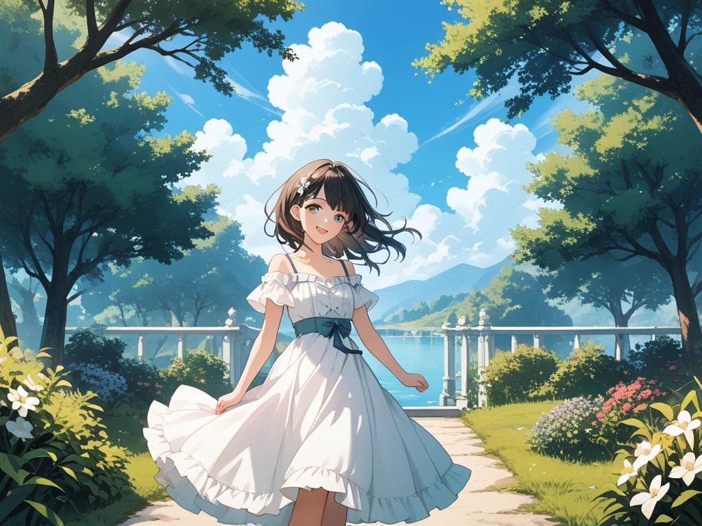 Brightness
、White panties are visible、Crotch is visible