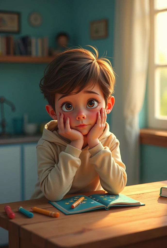 Thinking boy