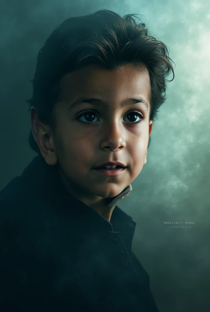there is a young boy sitting on the ground with his hands on his knees, ayan nag, reyyan, young boy, potrait, old picture, innocent look, innocent face, with lovely look, portrait shot 8 k, cute boy, with accurate face, ???, vinayak, young commoner, innocent look. rich vivid colors