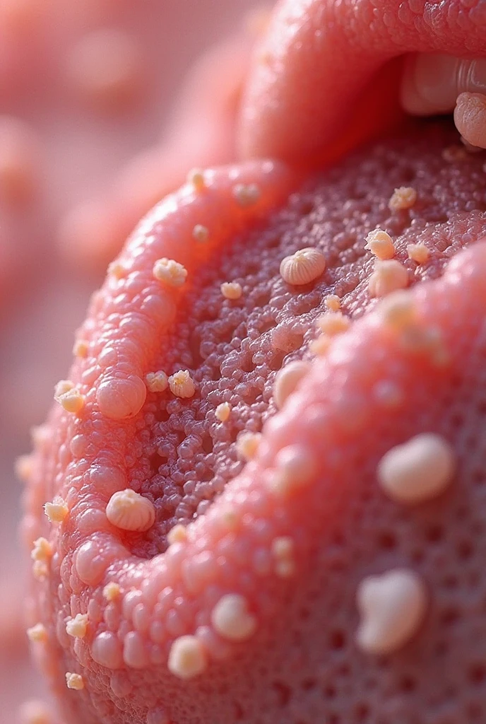 Penis with mole on the right testicle