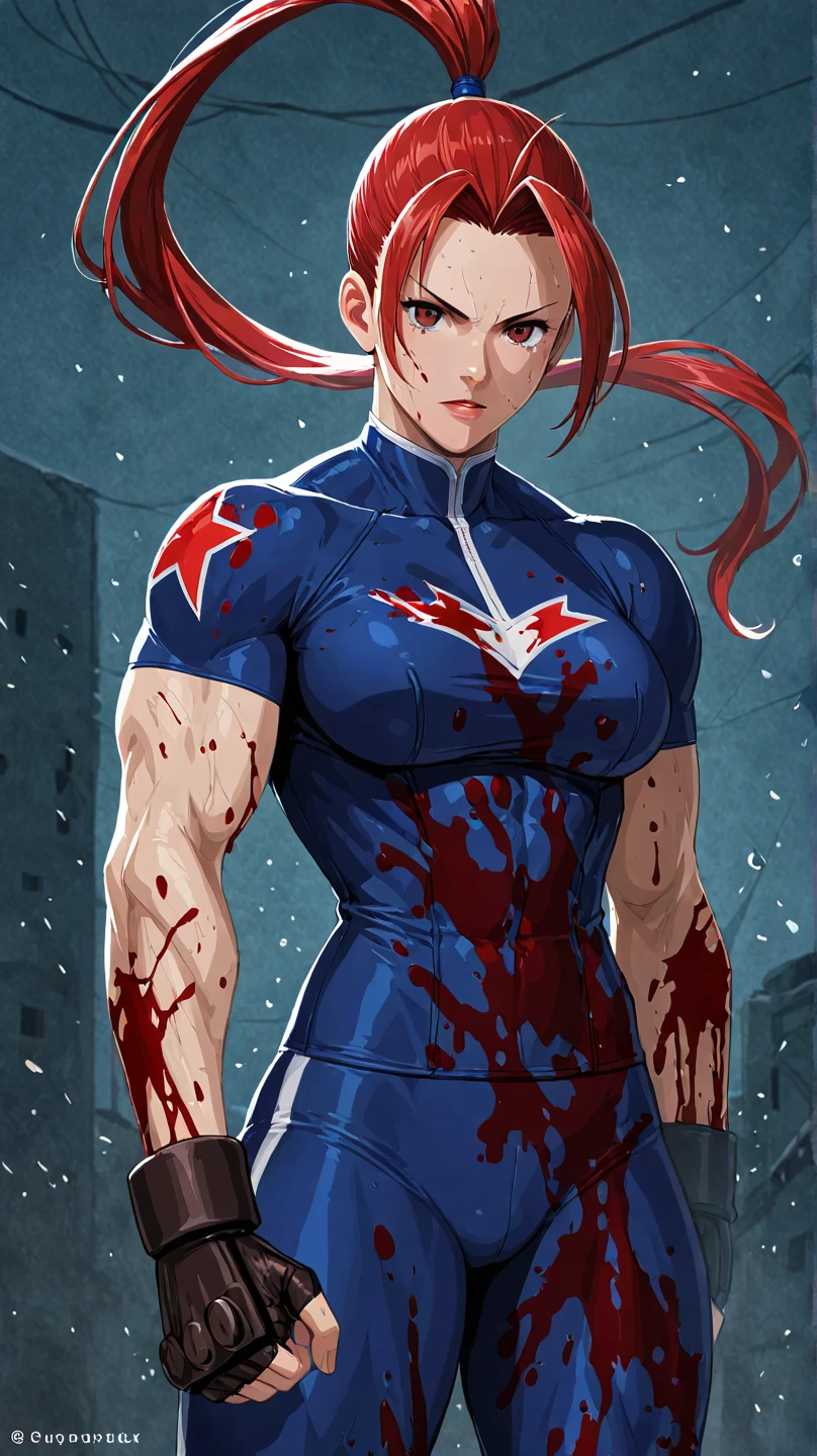 Masterpiece artwork, highest quallity, More details, 1 girl, BREAK, horor, (Little injured girl, bloodstains, bleeding, injury), Bright white hair, red eyes like jewels, anime highlighted eyes, (nurse uniform: 1.4), (White tight miniskirt: 1.2), white pantyhose, clothes with scars, dirt clothes, roupas manchadas de bloodstains, scarred skin, battle damage, bandaged arms, bandaged legs, (yandere: 1.2), BREAK, The background is a modern hospital, a collapsing hospital, BREAK , fully body, film lighting, Action Movie Poster, dynamic, beautiful action actress, motion-blur, Depth of field, 35mm, Sony FE, 1girl, musculosa extremely muscular, extremely muscular, extremely large physique, pernas extremely musculars, braços extremely muscular, extremely sex,