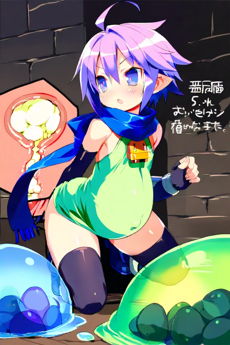 nsfw,score_9, score_8_superior, score_7_superior, sauce_Anime BREAK 1 Girl, alone, View your viewers, Detailed Background,  Mash Kyrielight, Pink Hair, Hair on one eye, Glossy skin,Super huge breasts,Erect nipples, naked, Transparent loincloth,Emphasis on huge breasts,belly button, Streaks,Thigh straps,  Cleavage, Humiliation face, (Inside the cave, night,dim ,torchlight ,Slime,imprisonment),  From behind, Breast milk is coming out by expressing breasts,She is posing in an abusive manner.,With her legs spread, her genitals are visible,The whole body is wet with mucus,全身Slimeに拘束されている,Shake your body,White haze,Semen drops,Massive ,Full Body Shot,Slimeに授乳,Slimesex