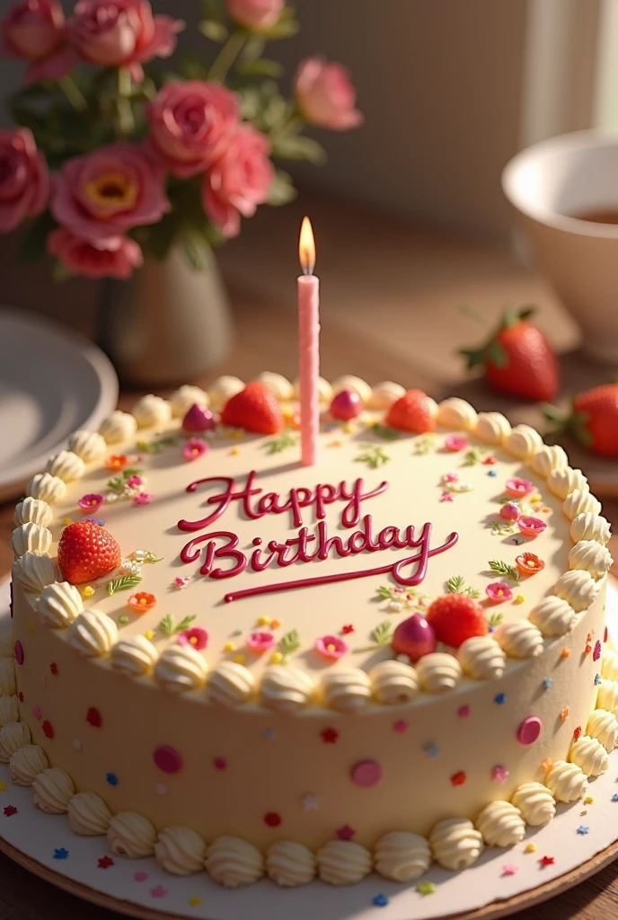 birtday cake of my mama landa 58th birthday cake