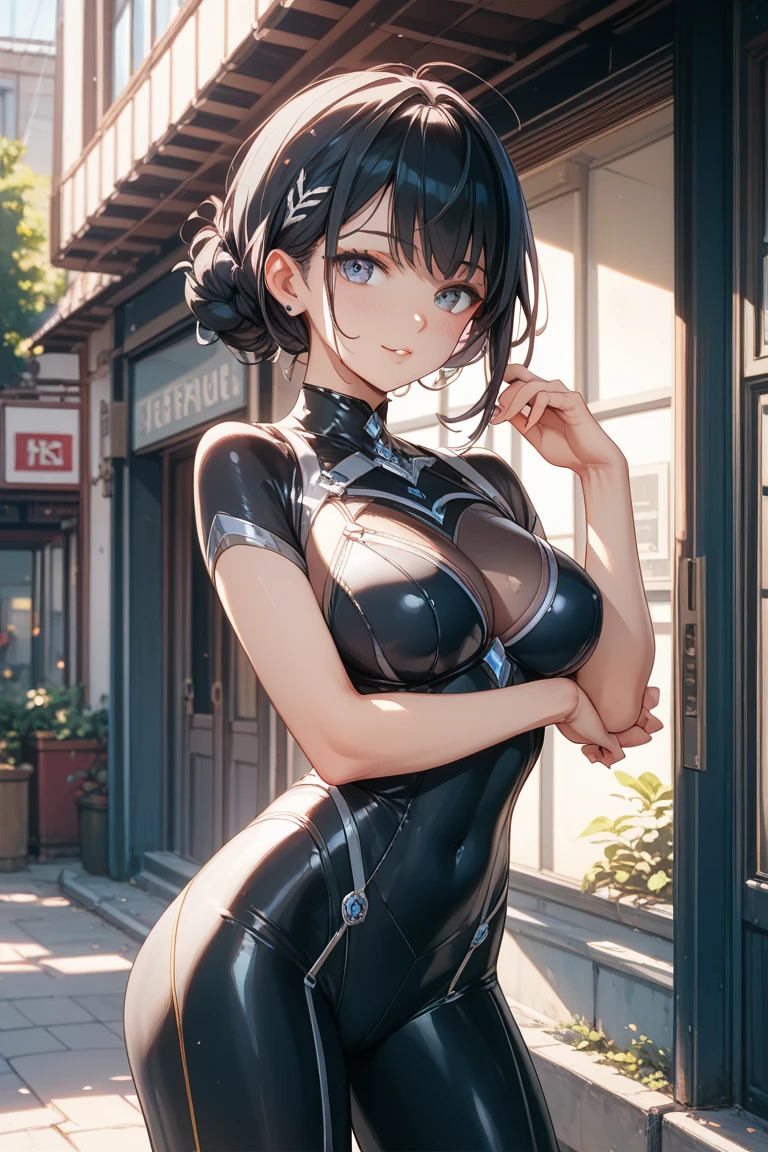 anime girl avec de gros seins et gros mamelon qui pointe, Attractive anime girl, Ilya Kuvshinov. 4 km, [ Art numérique 4 km ]!!, Realistic 3D anime style, Cute anime girl, extremely detailed artgerm, OPPEIN, Style Anime 4K, Photo realistic rendering anime girl, Hyperrealistic animation, Anime style. 8k, Sexy woman, Elerujit, Men's love
