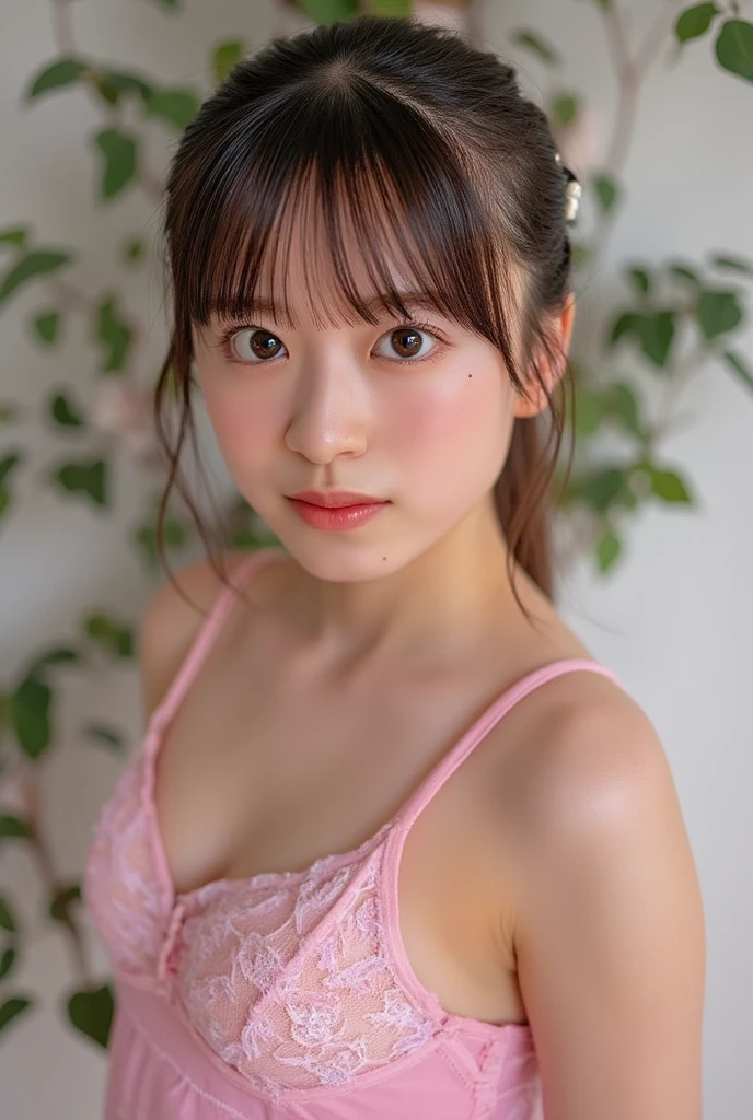 Highest quality, Realistic, Perfect Human Anatomy, Very detailed, Very delicate and beautiful, Raw photo, Professional Lighting, Illumination, Depth of written boundary, Single focus, whole body, Skinny Japanese woman, 30-year-old woman, Brown Hair, Small Head, Beautiful Eyes, True Face, Realistic skin, Fine grain,