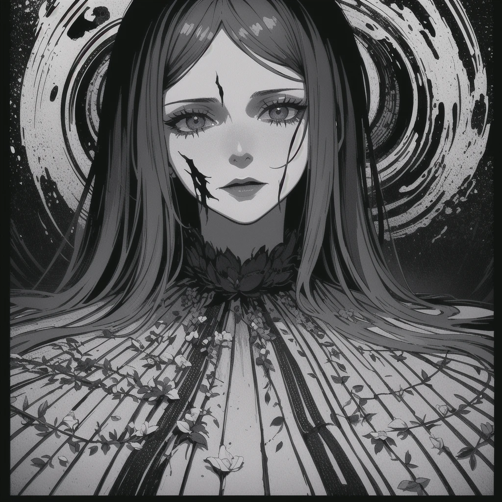 There is ugliness in beauty, But there is also beauty in ugliness. Oiseaux. Colombes. Corbeaux. In the style of Adrian Ghenie, Esao Andrews, Jenny Saville, Edward Hopper, surrealism, Dark Art par James Jean, Takato Yamamoto, Minimalisme inkpunk. Tim Burton. Cadavre Bride (Corpse bride). Famille Addams.